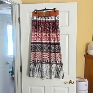 ARDENE, MAXI SKIRT WITH ATTACHED BELT
